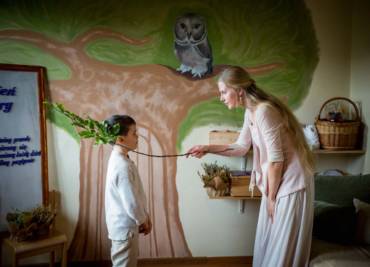 Pasowanie na&nbsp;Ucznia Bukowego Domu